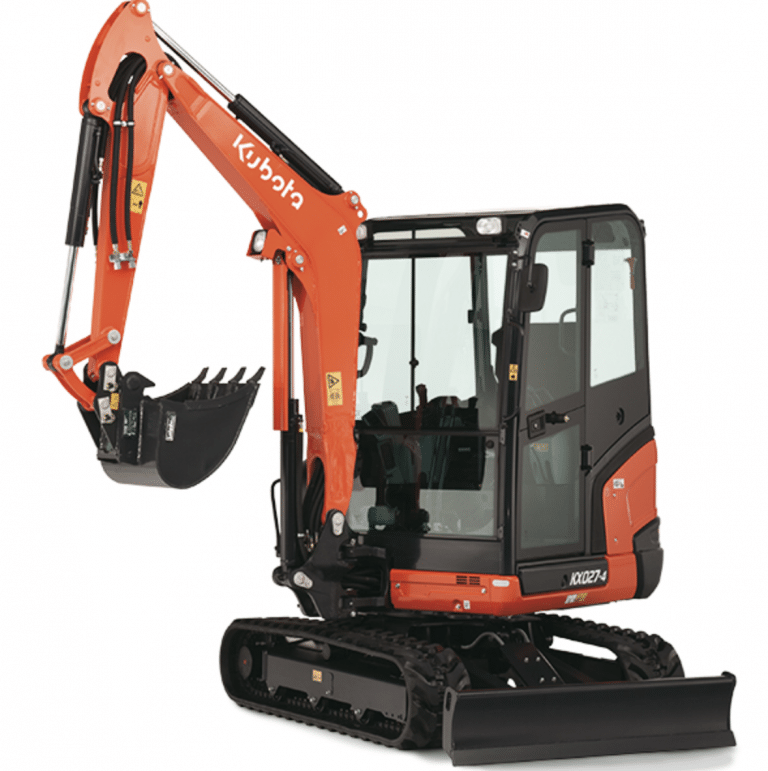 Kubota KX027-4 - Altodis - Location mini pelle haut rhin