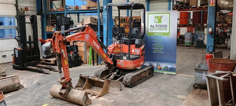 MINI-PELLE KUBOTA U15-3 VHG - 1T5 - F7098