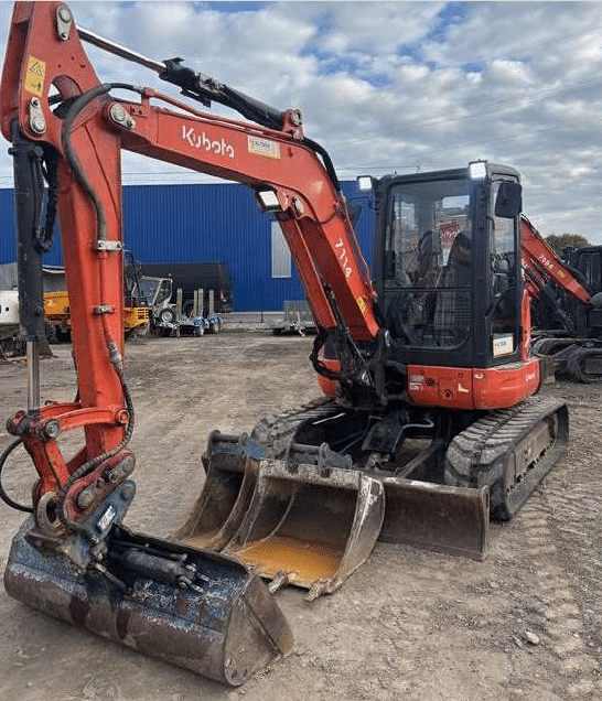 MINI-PELLE KUBOTA U48-4GL – 4T7 – F7114