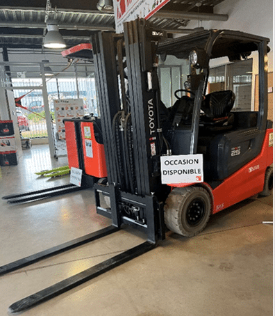 CHARIOT ÉLÉVATEUR TOYOTA 9FBM25T – 2T5 – F9259